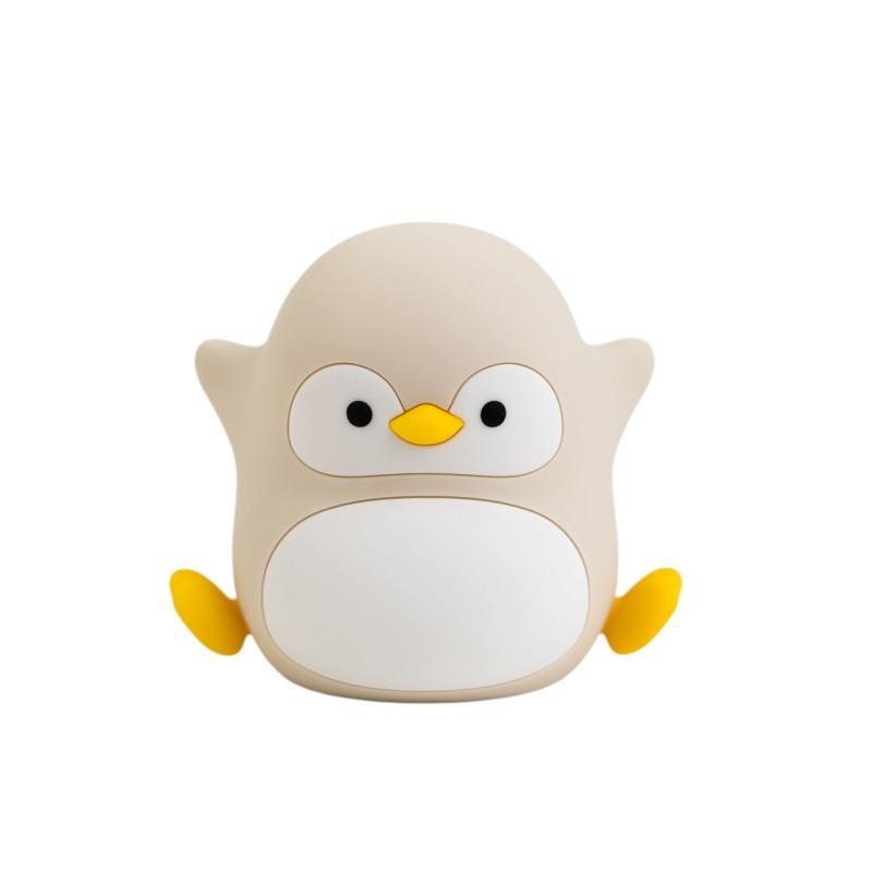LUZ NOCTURNA DE SILICONA PINGÜINO de OLMITOS