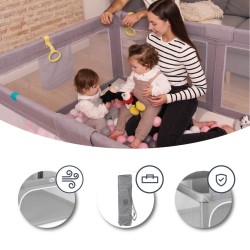 PARQUE DE JUEGOS PARA BEBÉ 200X180 XXL MS