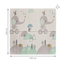 ALFOMBRA DE JUEGOS BEBÉ 120x120 Y 180x120 TRENDY MS