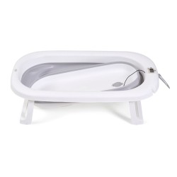 BAÑERA PLEGABLE PARA BEBÉ FLEX GRIS MS