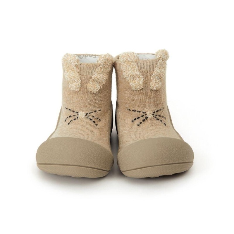 CALZADO ATTIPAS RABBIT BEIGE ( tallas S, M, L )