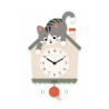 RELOJ DE PARED modelo CASITA DE GATO CON KIT DE LETRAS VINTIUN