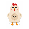 RELOJ DE PARED modelo GALLO CON KIT DE LETRAS VINTIUN
