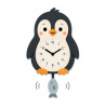 RELOJ DE PARED modelo PINGÜINO CON KIT DE LETRAS VINTIUN