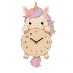 RELOJ DE PARED modelo UNICORNIO CON KIT DE LETRAS VINTIUN