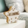 ESTRELLA MINI personalizable con kit de letras VINTIUN