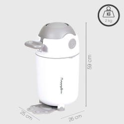 CONTENEDOR HERMÉTICO DE PAÑALES OLMITOS